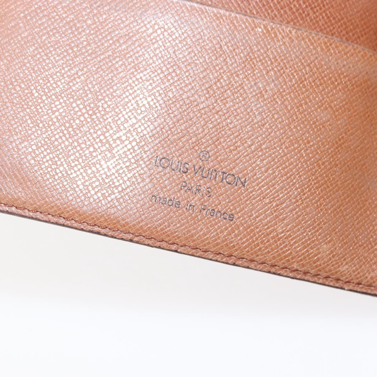 LOUIS VUITTON Monogram Agenda MM Day Planner Cover R20105 LV Auth th6375