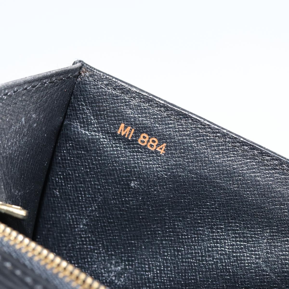 LOUIS VUITTON Epi Serie Dragonne Clutch Bag Black Noir M52612 LV Auth th6377
