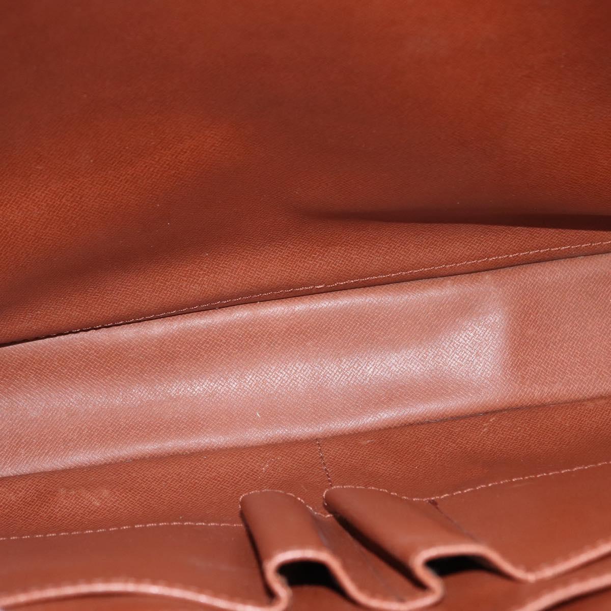 LOUIS VUITTON Epi Porte Documents Voyage Business Bag Beige M54476 Auth th6381