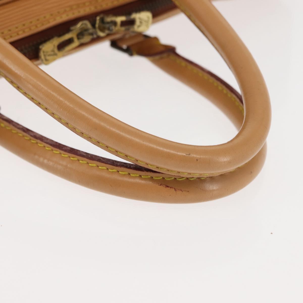 LOUIS VUITTON Epi Porte Documents Voyage Business Bag Beige M54476 Auth th6381