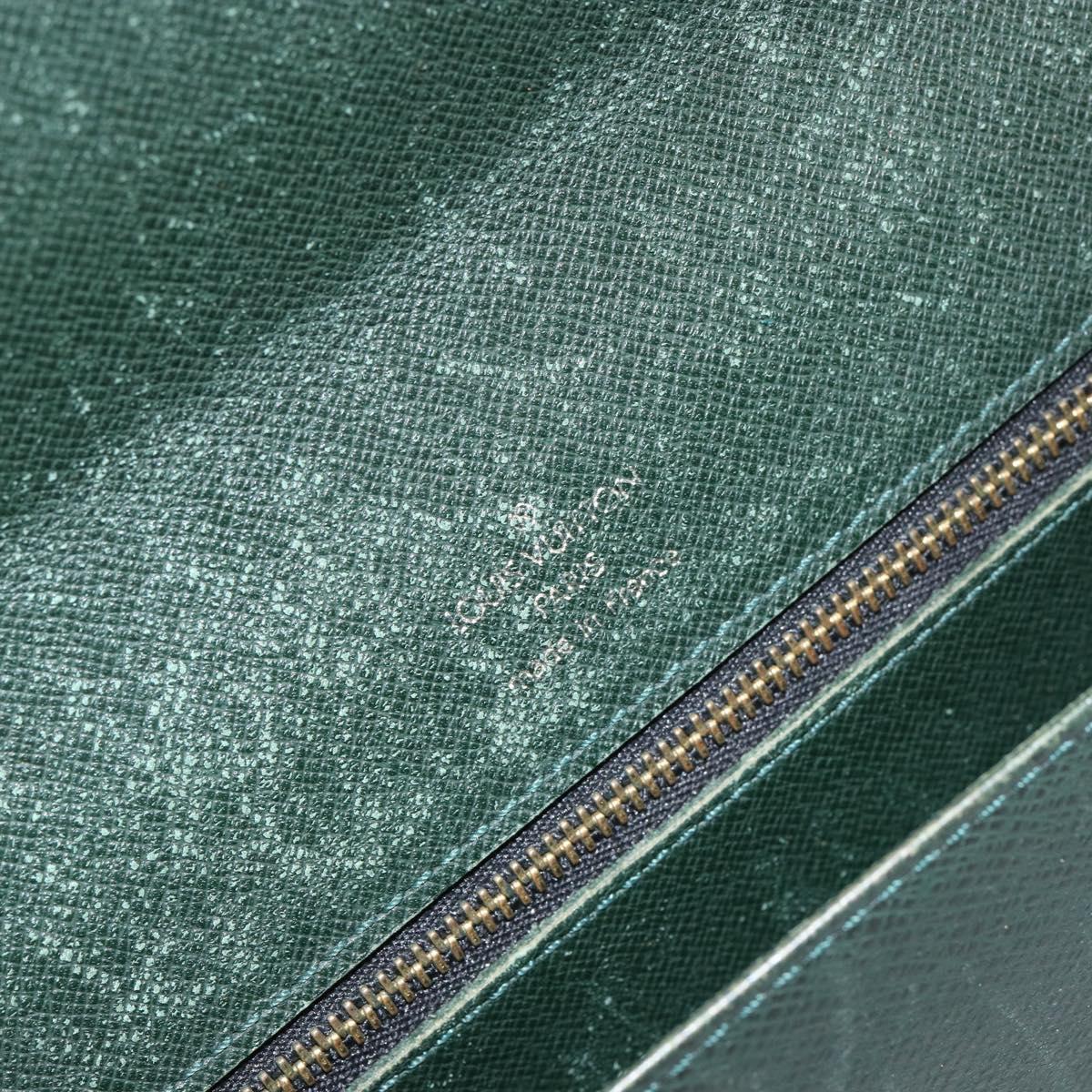 LOUIS VUITTON Taiga Pochette Kourad Clutch Bag Epicea M30194 LV Auth th6383