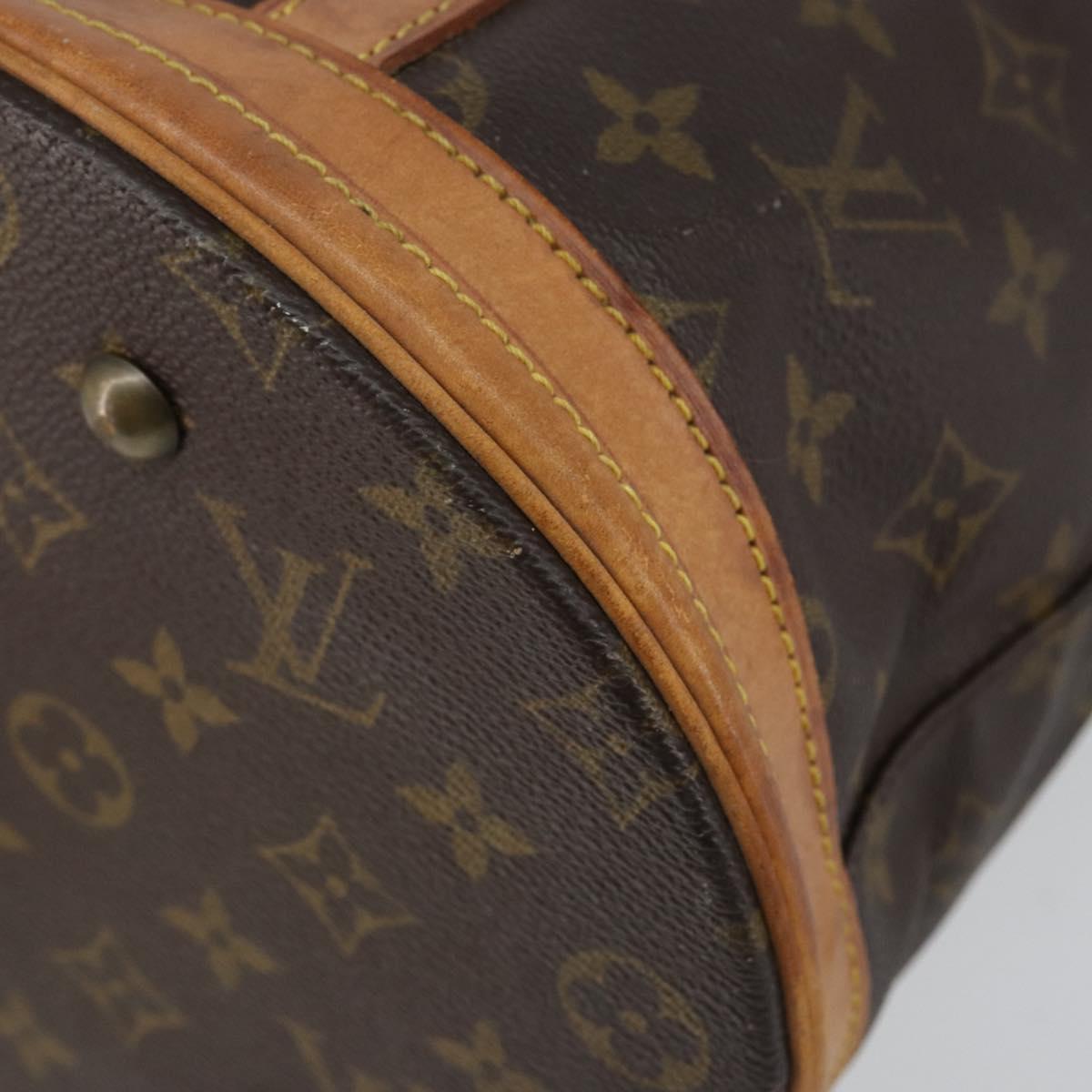 LOUIS VUITTON Monogram Bucket GM Shoulder Bag M42236 LV Auth th6386