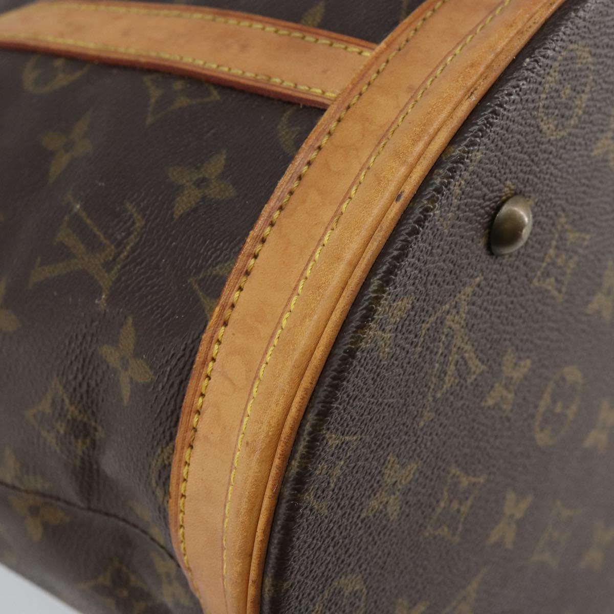 LOUIS VUITTON Monogram Bucket GM Shoulder Bag M42236 LV Auth th6386