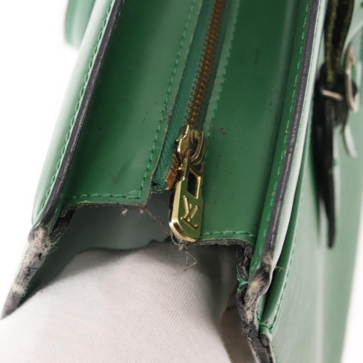 LOUIS VUITTON Epi Riviera Hand Bag Green M48184 LV Auth th6387