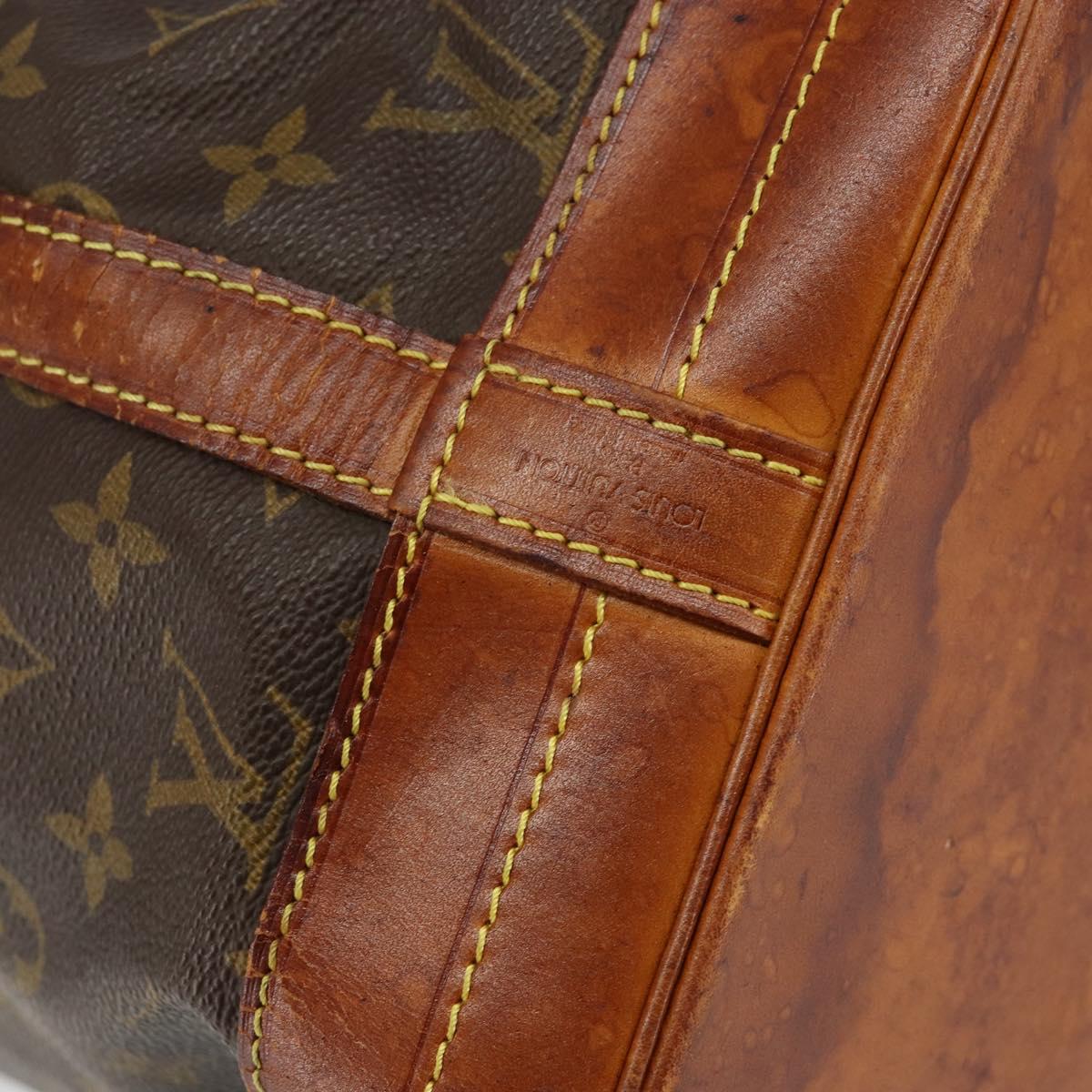 LOUIS VUITTON Monogram Noe Shoulder Bag M42224 LV Auth th6388