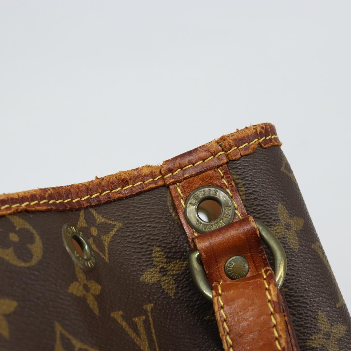 LOUIS VUITTON Monogram Noe Shoulder Bag M42224 LV Auth th6388