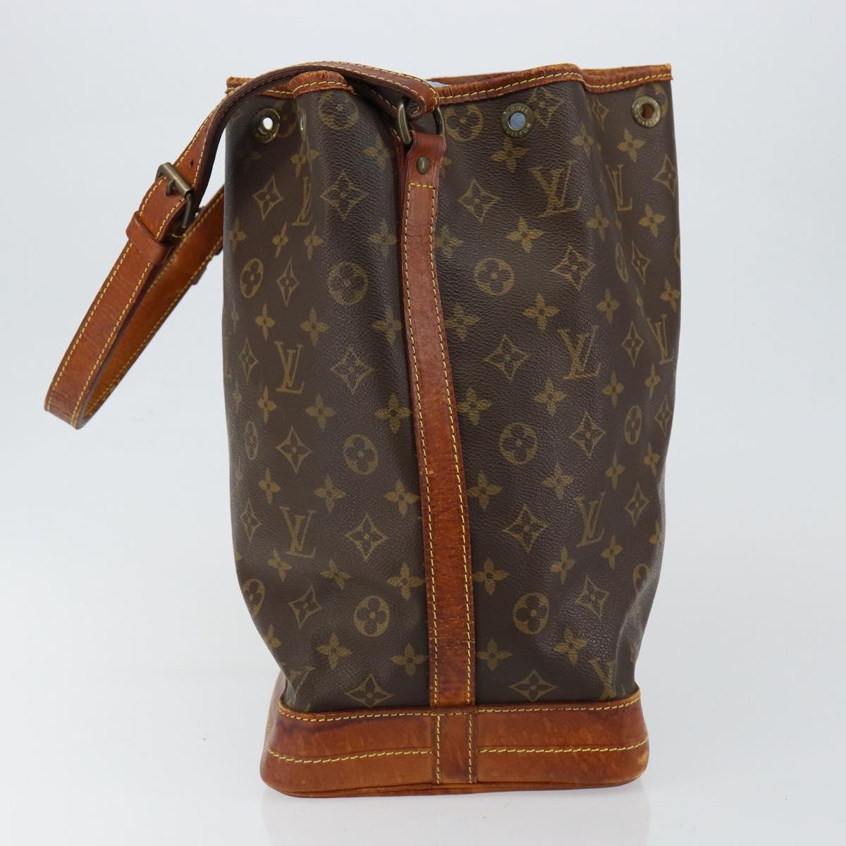 LOUIS VUITTON Monogram Noe Shoulder Bag M42224 LV Auth th6388