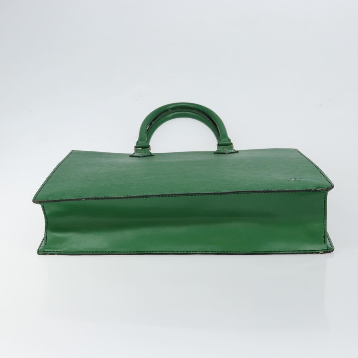 LOUIS VUITTON Epi Sac Plat Hand Bag Green M59084 LV Auth th6389