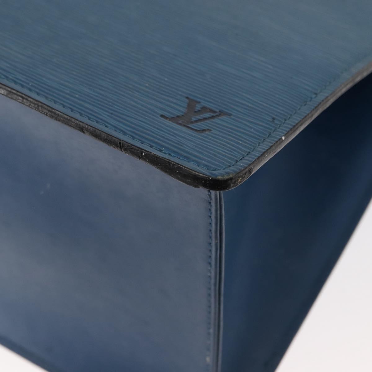 LOUIS VUITTON Epi Riviera Hand Bag Blue M48185 LV Auth th6391