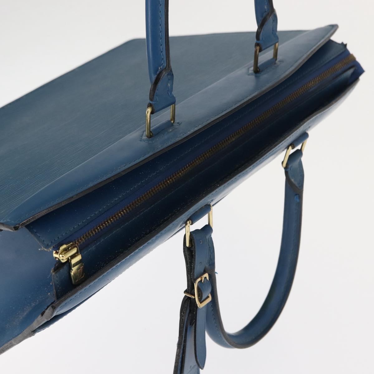 LOUIS VUITTON Epi Riviera Hand Bag Blue M48185 LV Auth th6391
