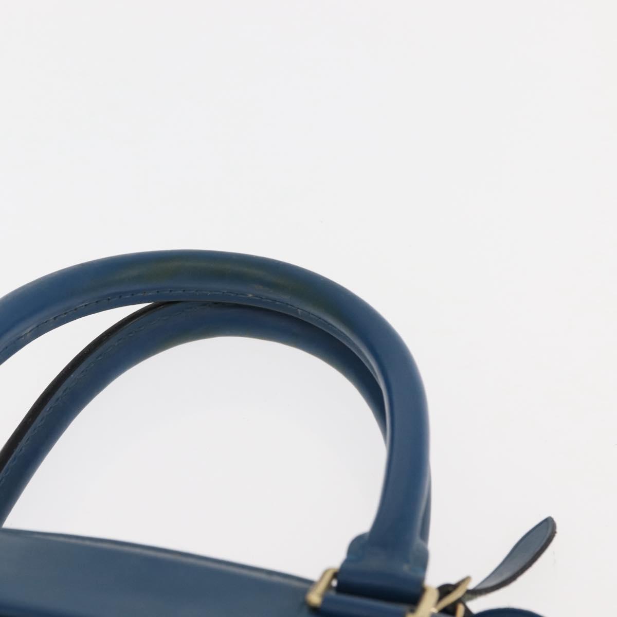 LOUIS VUITTON Epi Riviera Hand Bag Blue M48185 LV Auth th6391