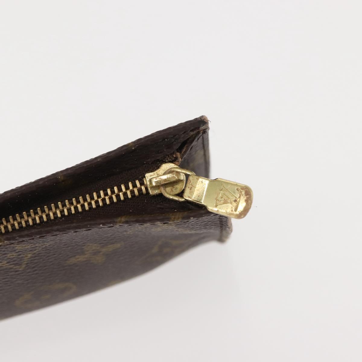 LOUIS VUITTON Monogram Bucket GM Accessory Pouch LV Auth th6393