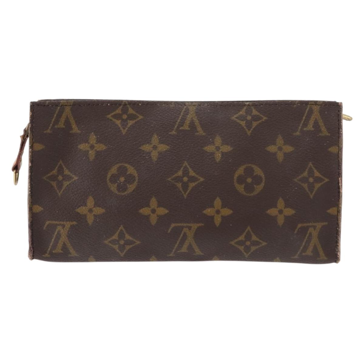 LOUIS VUITTON Monogram Bucket GM Accessory Pouch LV Auth th6393