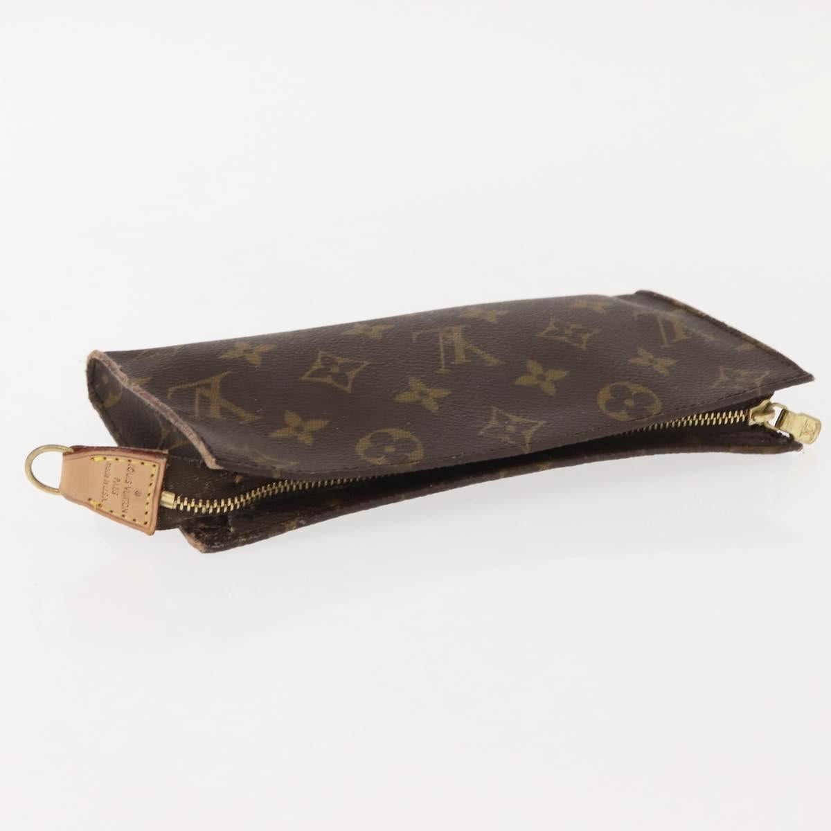 LOUIS VUITTON Monogram Bucket GM Accessory Pouch LV Auth th6393