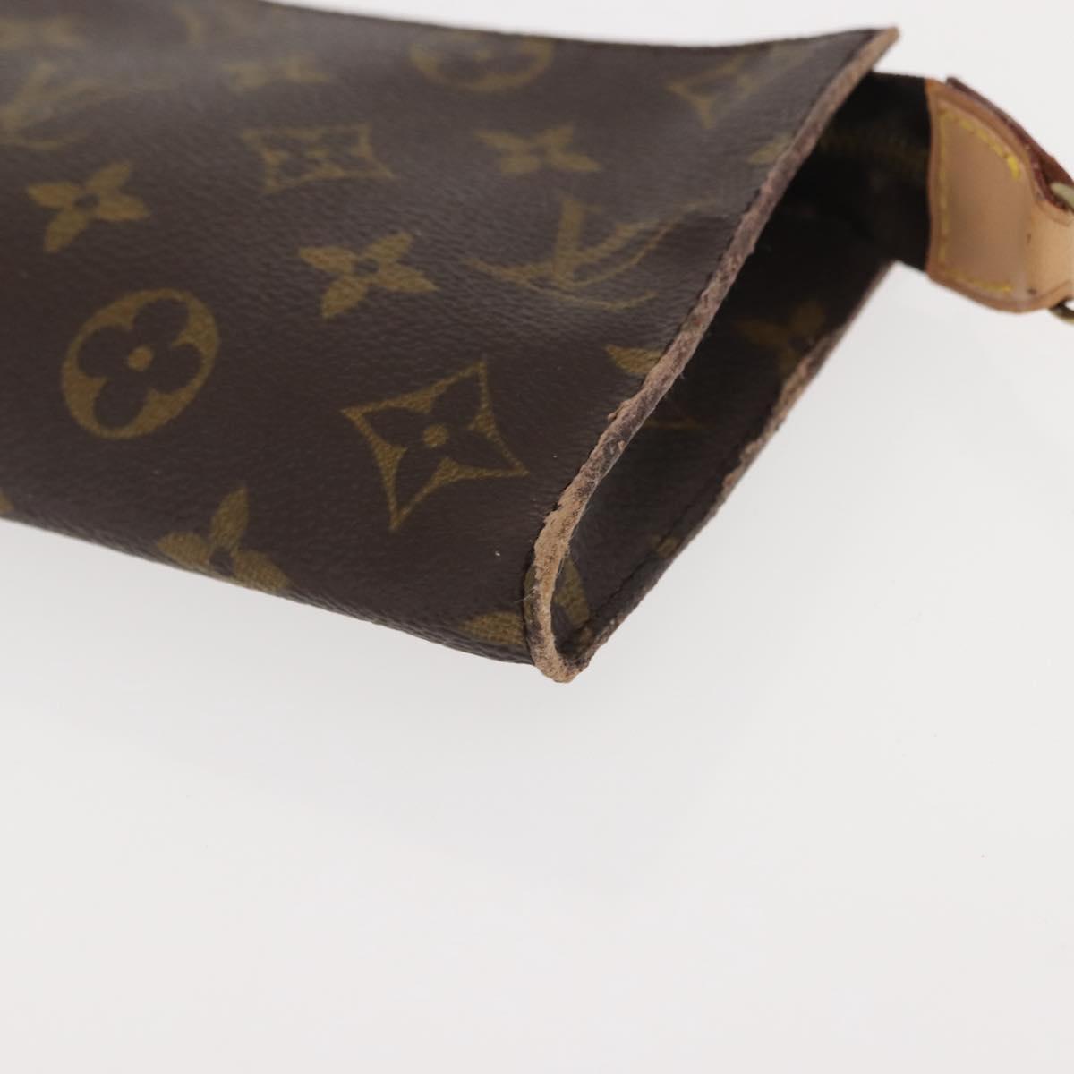 LOUIS VUITTON Monogram Bucket GM Accessory Pouch LV Auth th6393