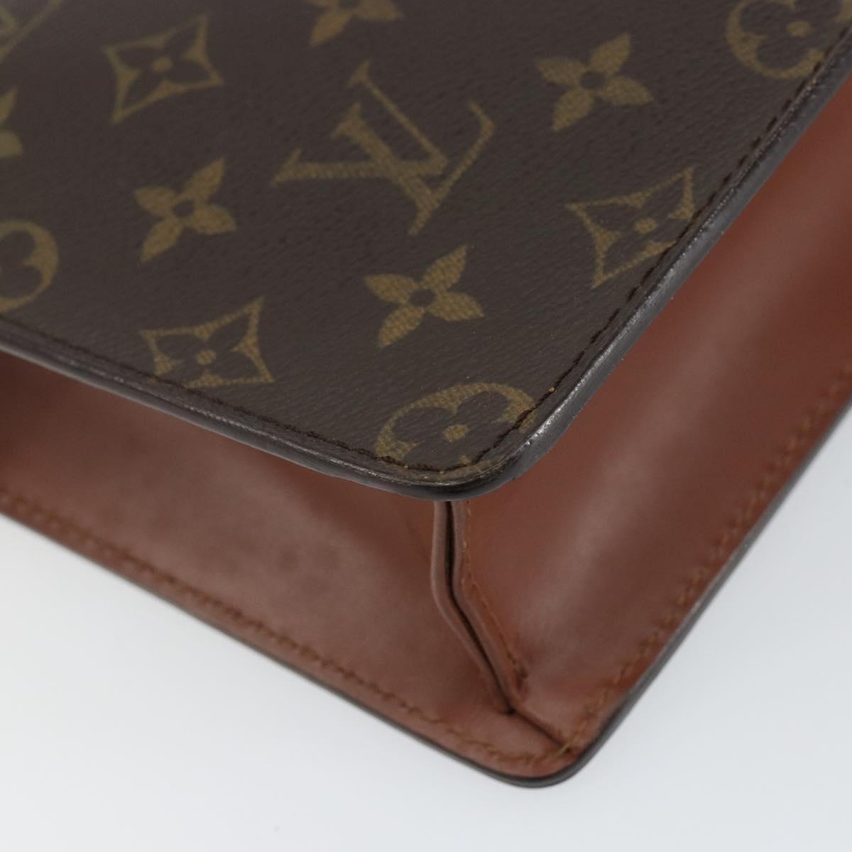 LOUIS VUITTON Monogram Pochette Homme Clutch Bag M51795 LV Auth th6394