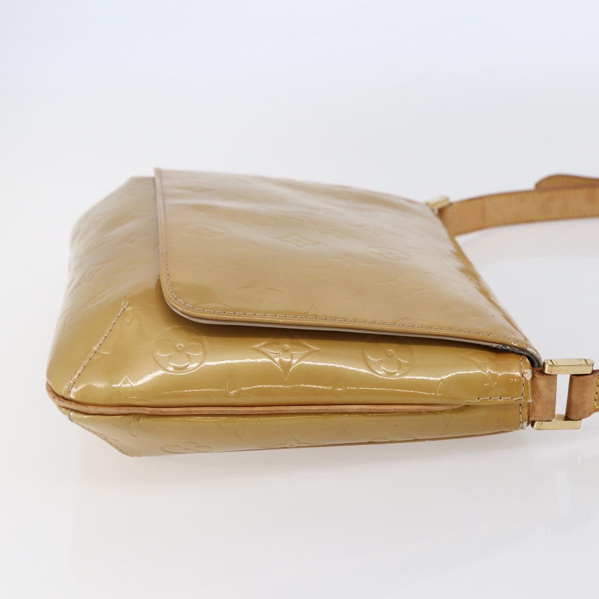 LOUIS VUITTON Monogram Vernis Thompson Street Bag Gris M91008 LV Auth th6397