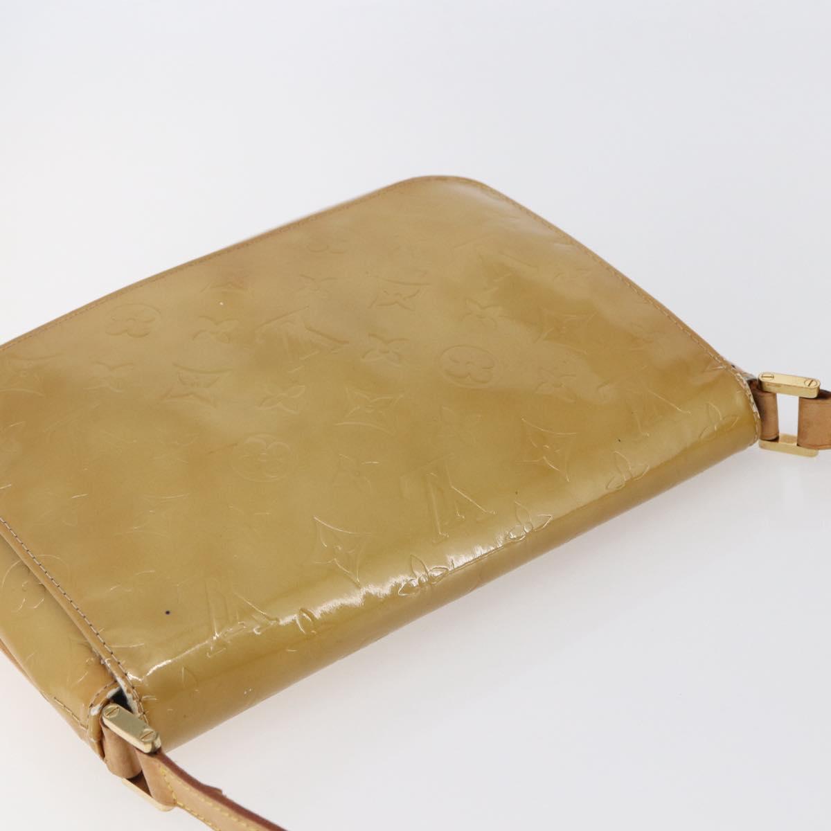 LOUIS VUITTON Monogram Vernis Thompson Street Bag Gris M91008 LV Auth th6397