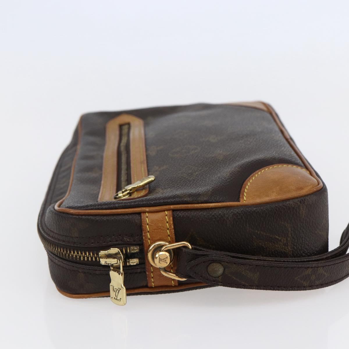 LOUIS VUITTON Monogram Marly Dragonne GM Clutch Bag M51825 LV Auth th6410