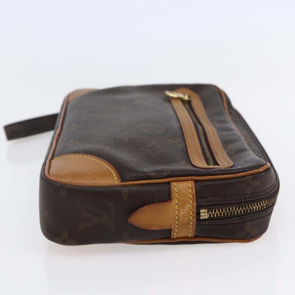 LOUIS VUITTON Monogram Marly Dragonne GM Clutch Bag M51825 LV Auth th6410