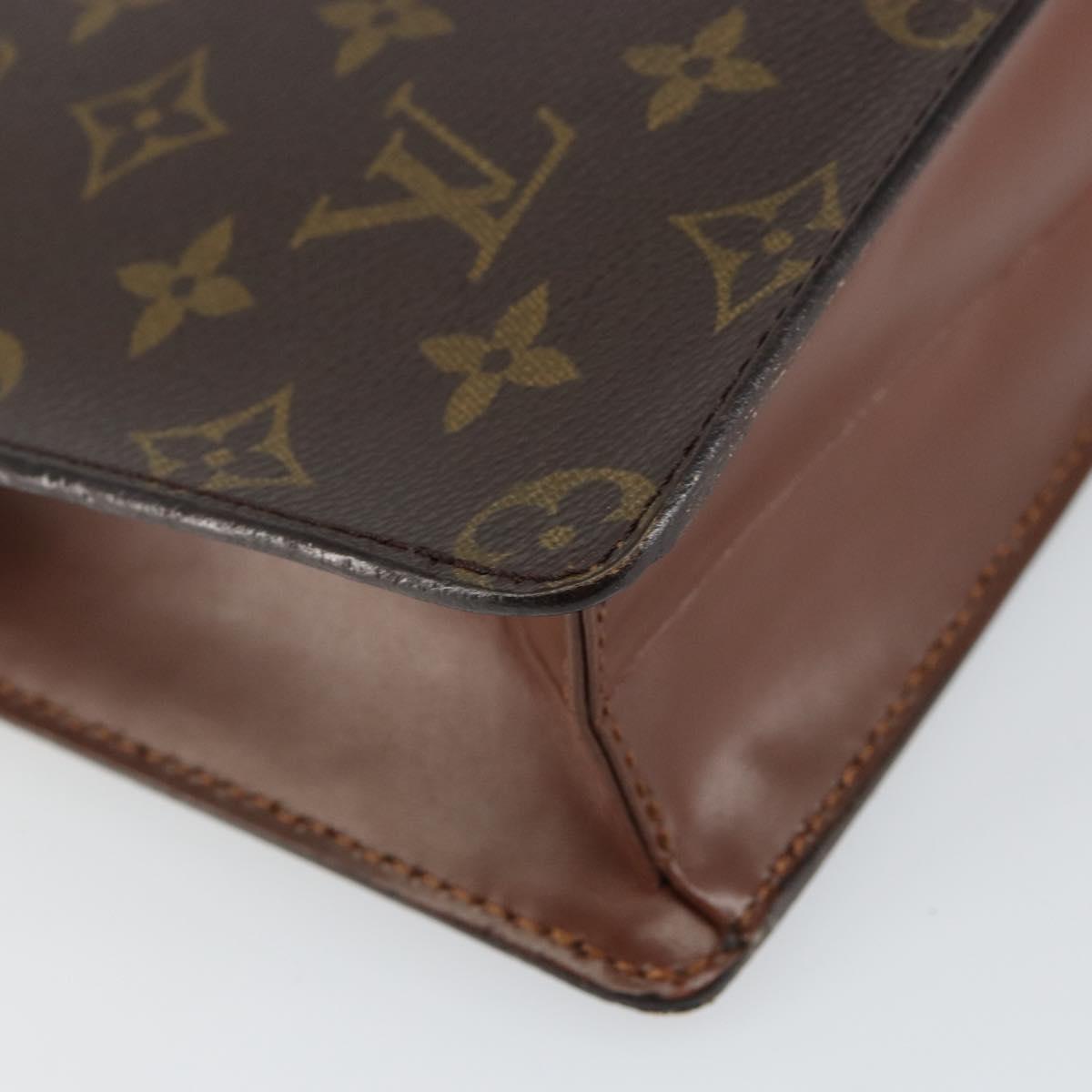 LOUIS VUITTON Monogram Pochette Homme Clutch Bag M51795 LV Auth th6411