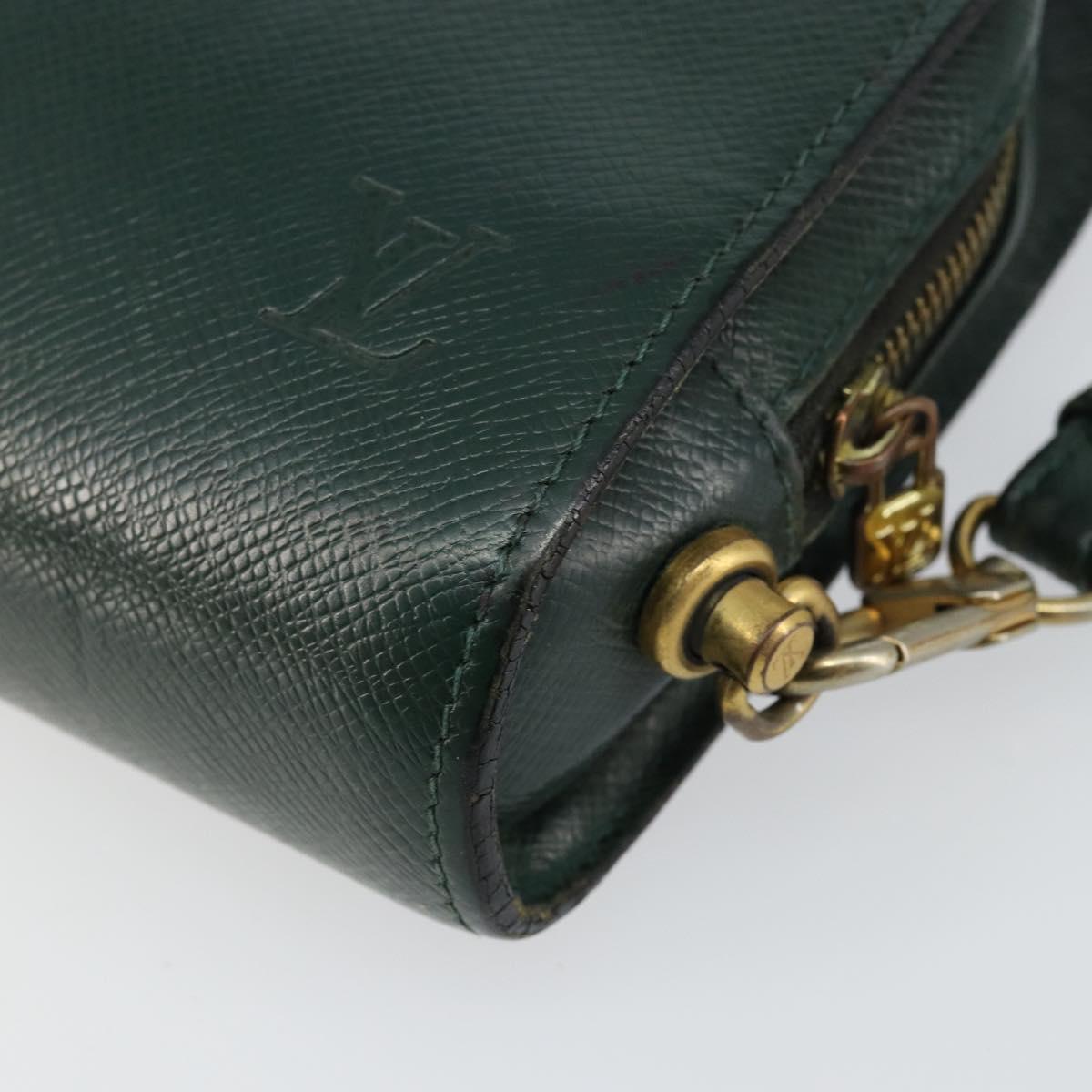 LOUIS VUITTON Taiga Baikal Clutch Bag Epicea M30184 LV Auth th6412