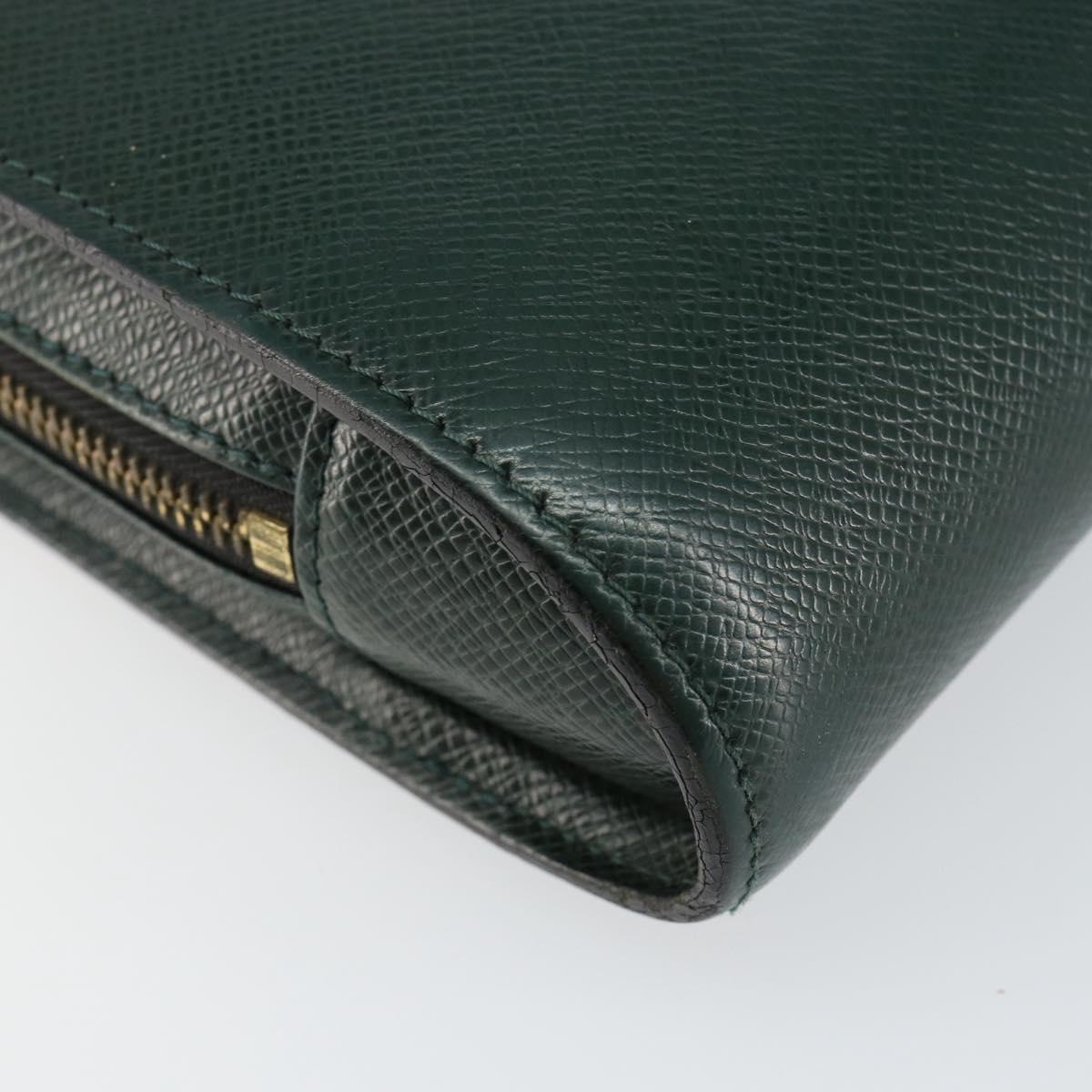 LOUIS VUITTON Taiga Baikal Clutch Bag Epicea M30184 LV Auth th6412