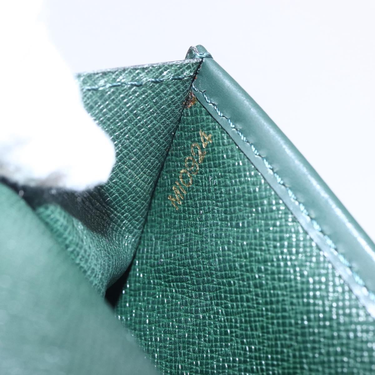 LOUIS VUITTON Taiga Leather Clutch Bag Epicea MI0924 LV Auth th6424