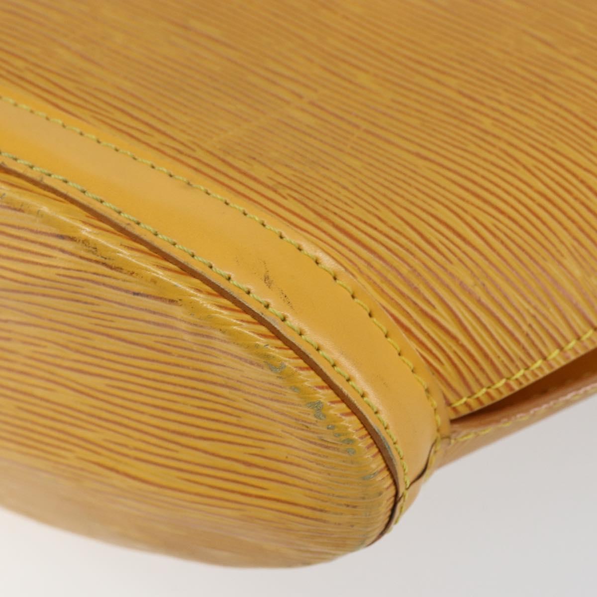 LOUIS VUITTON Epi Saint Jacques Poignees Long Bag Yellow M52339 LV Auth th6426