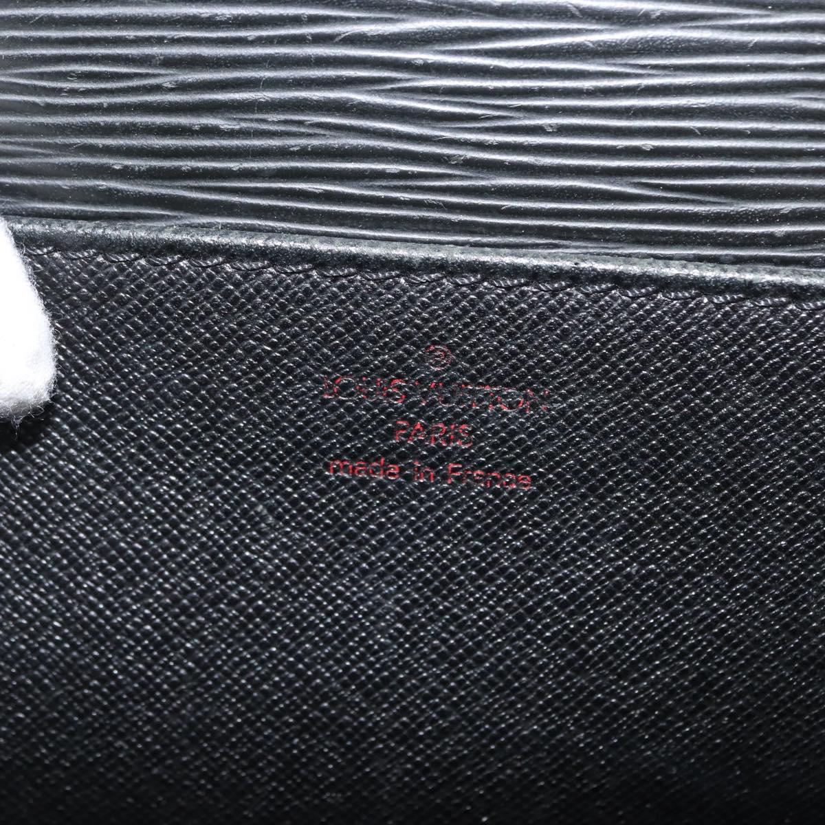 LOUIS VUITTON Epi Serviette Conseiller Business Bag Black M54422 LV Auth th6428