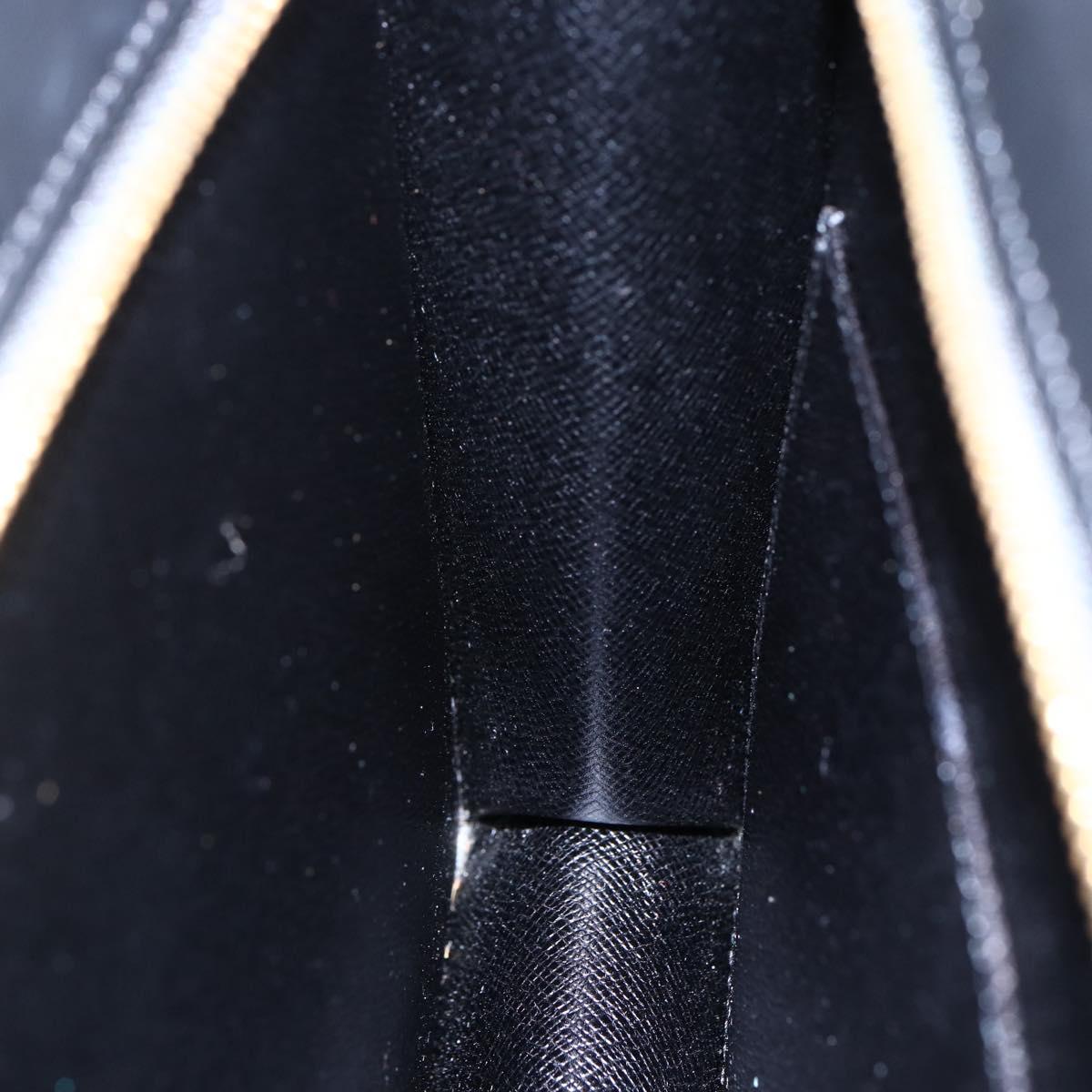 LOUIS VUITTON Epi Pochette Homme Clutch Bag Black Noir M52522 LV Auth th6429