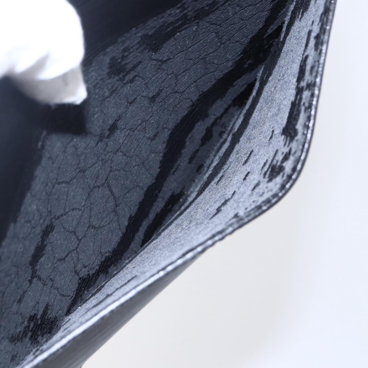 LOUIS VUITTON Epi Pochette Homme Clutch Bag Black Noir M52522 LV Auth th6429