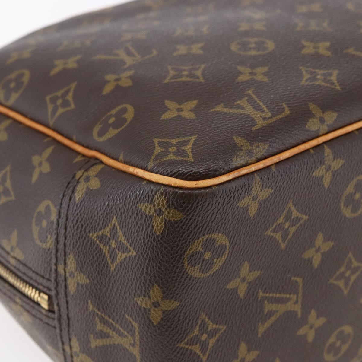 LOUIS VUITTON Monogram Deauville Hand Bag M47270 LV Auth th6432