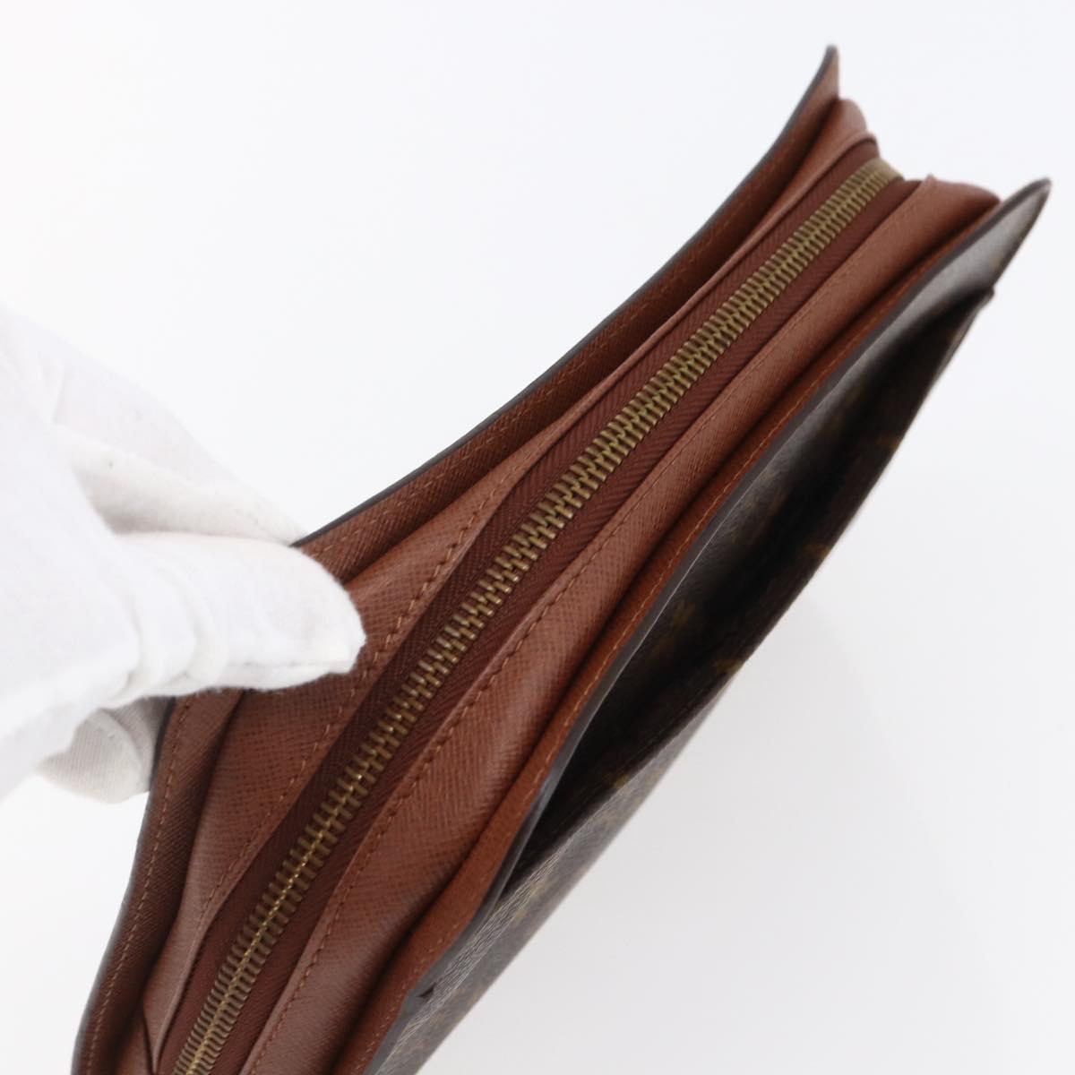 LOUIS VUITTON Monogram Orsay Clutch Bag M51790 LV Auth th6434