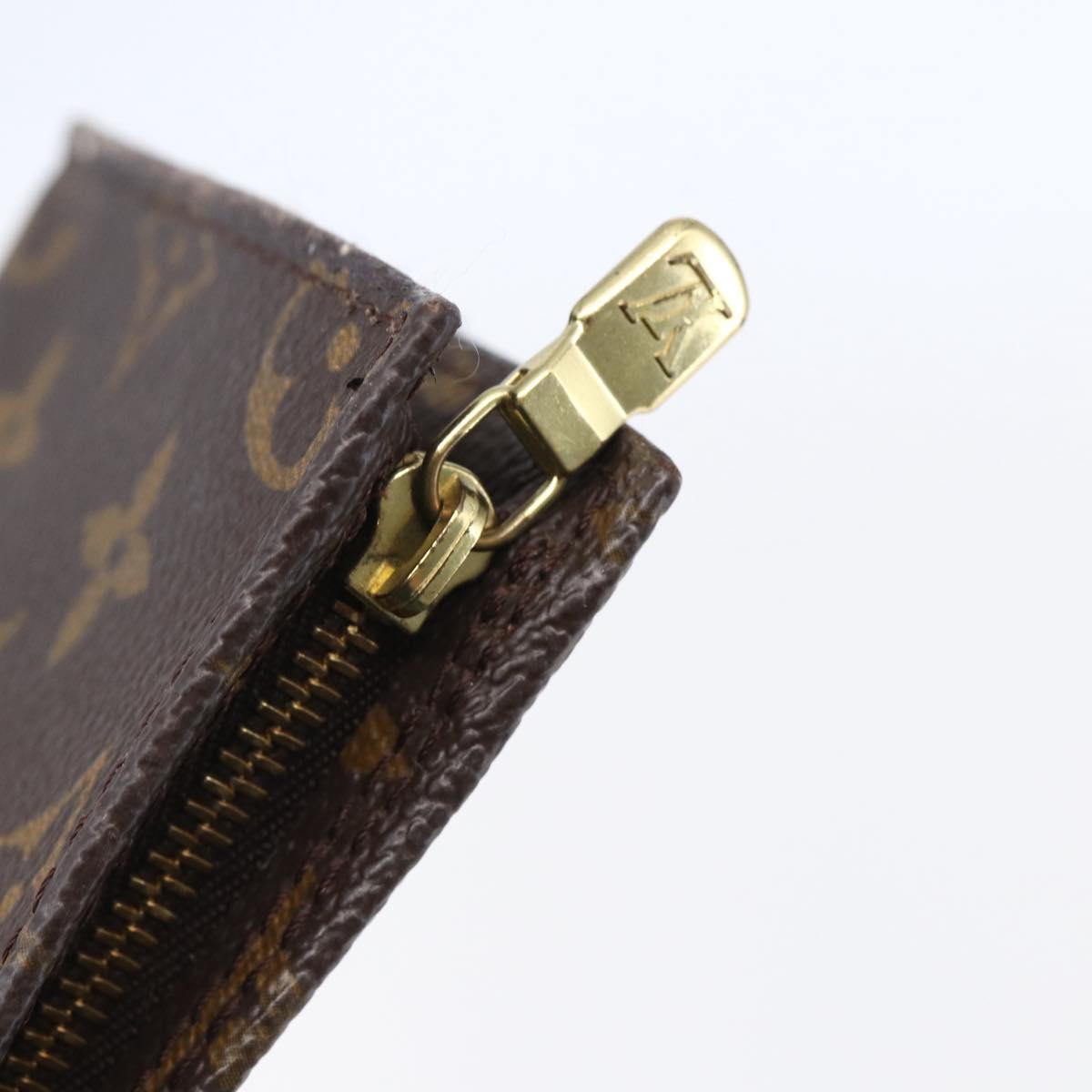 LOUIS VUITTON Monogram Bucket PM Accessory Pouch LV Auth th6436