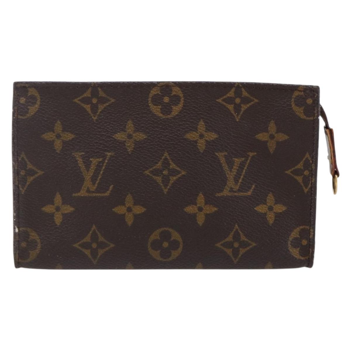 LOUIS VUITTON Monogram Bucket PM Accessory Pouch LV Auth th6436