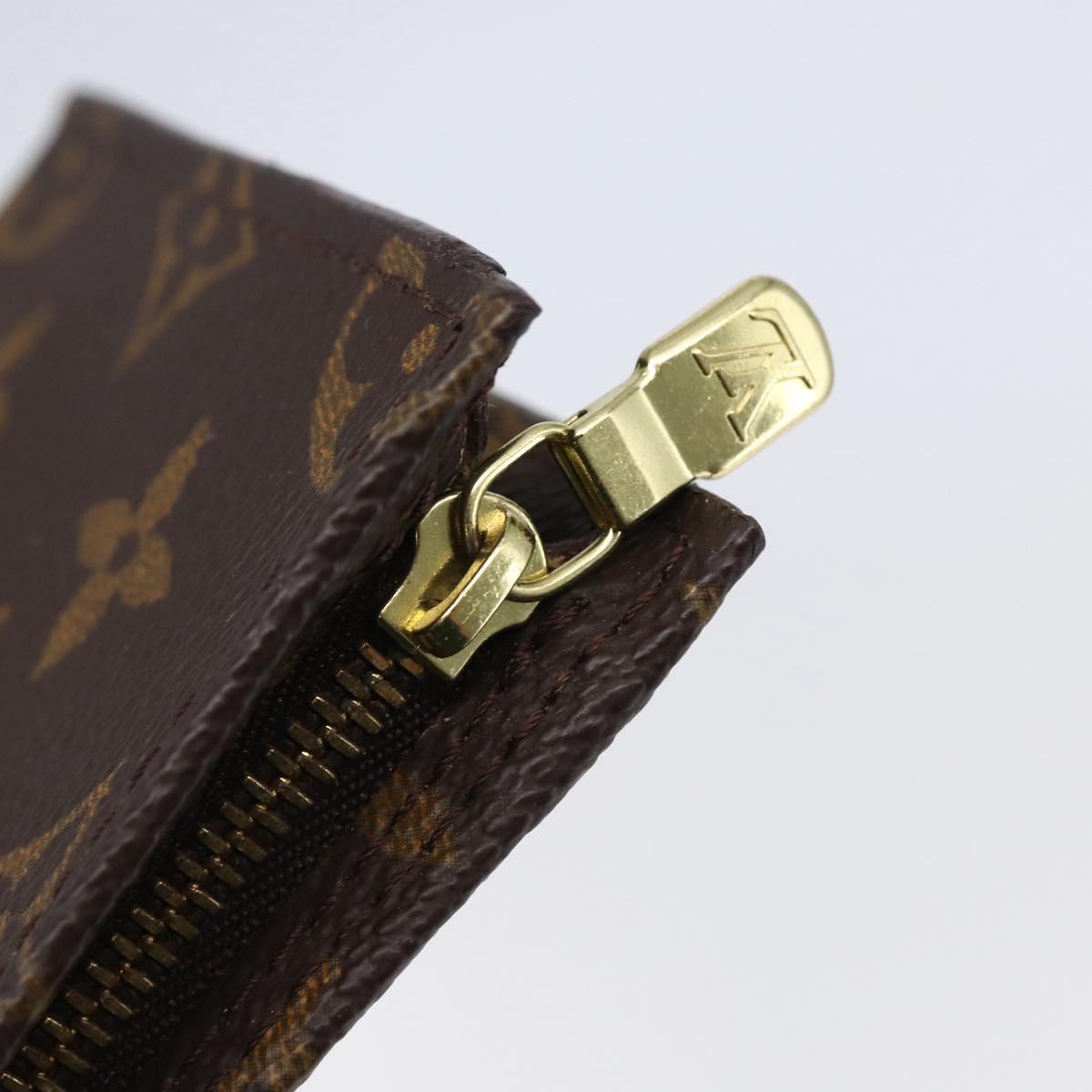 LOUIS VUITTON Monogram Bucket PM Accessory Pouch LV Auth th6437