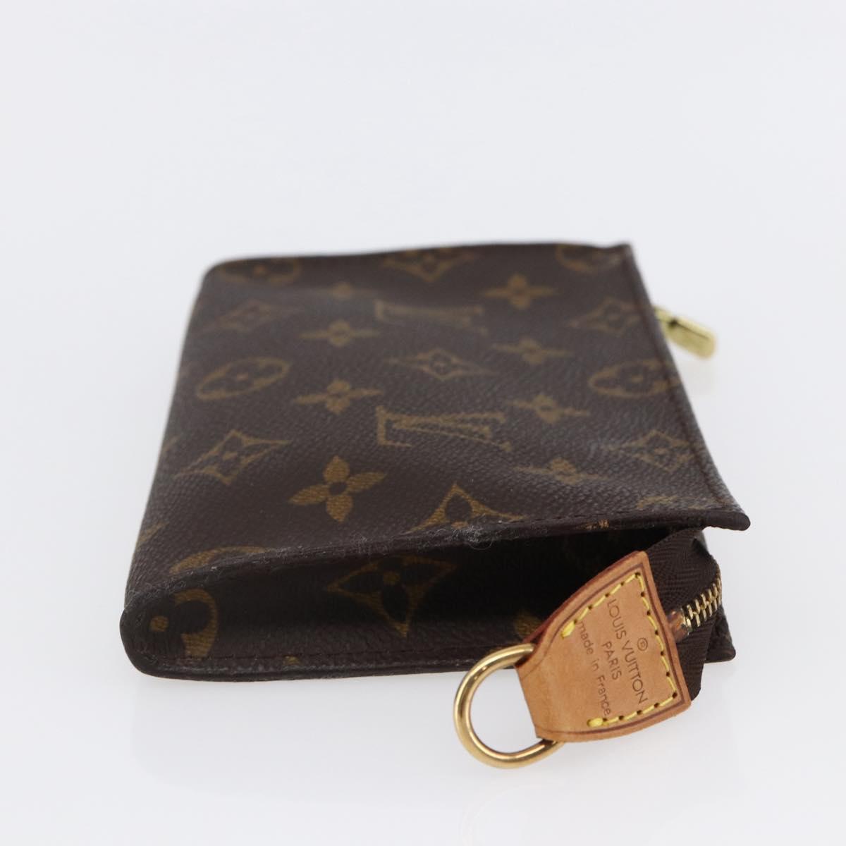 LOUIS VUITTON Monogram Bucket PM Accessory Pouch LV Auth th6437