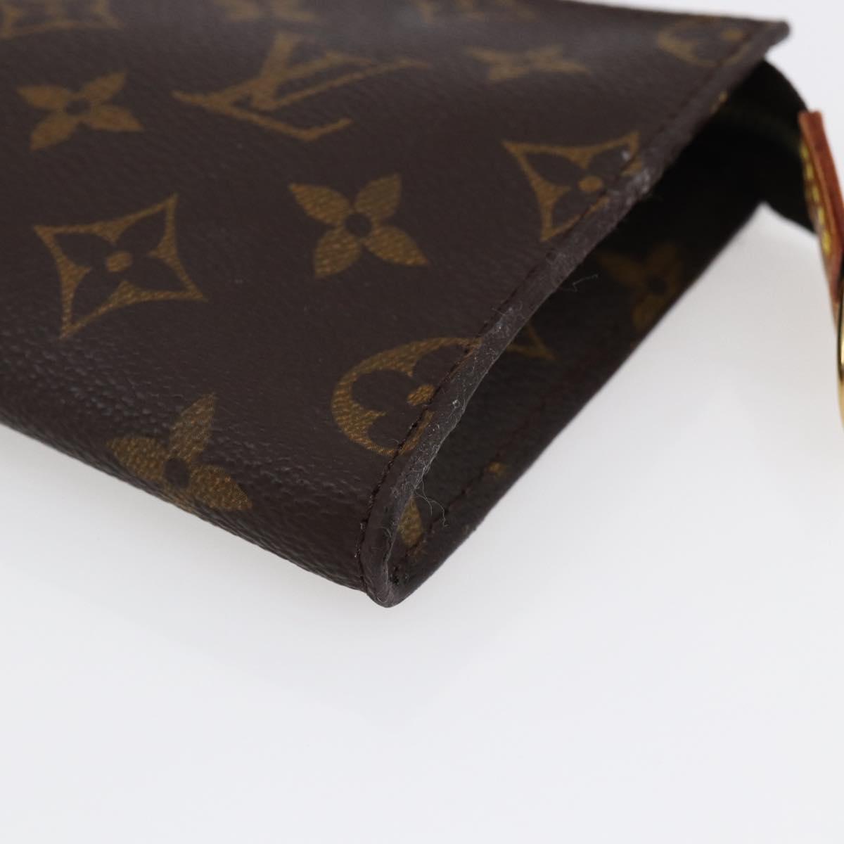 LOUIS VUITTON Monogram Bucket PM Accessory Pouch LV Auth th6437