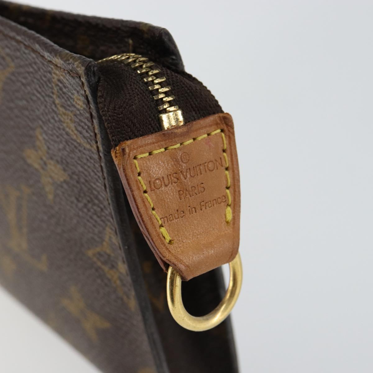 LOUIS VUITTON Monogram Bucket PM Accessory Pouch LV Auth th6438