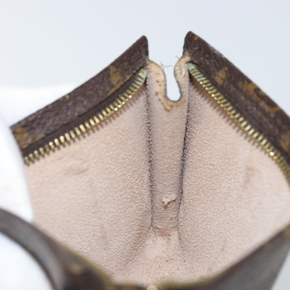 LOUIS VUITTON Monogram Bucket PM Accessory Pouch LV Auth th6438