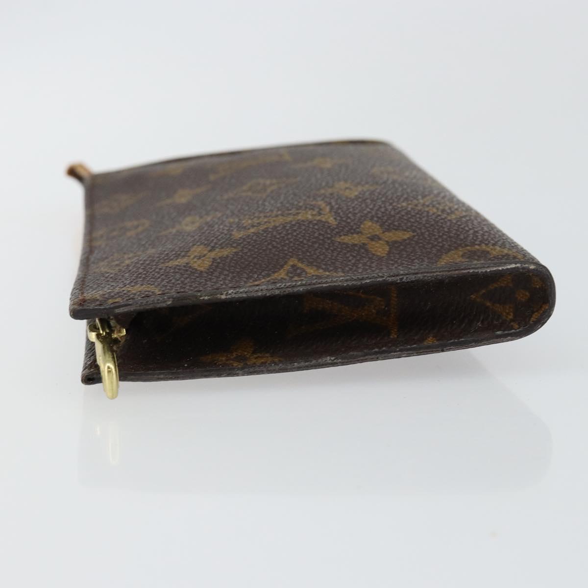 LOUIS VUITTON Monogram Bucket PM Accessory Pouch LV Auth th6438