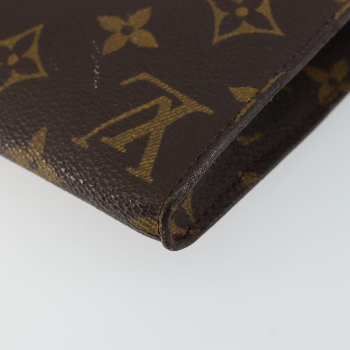 LOUIS VUITTON Monogram Bucket GM Accessory Pouch LV Auth th6439