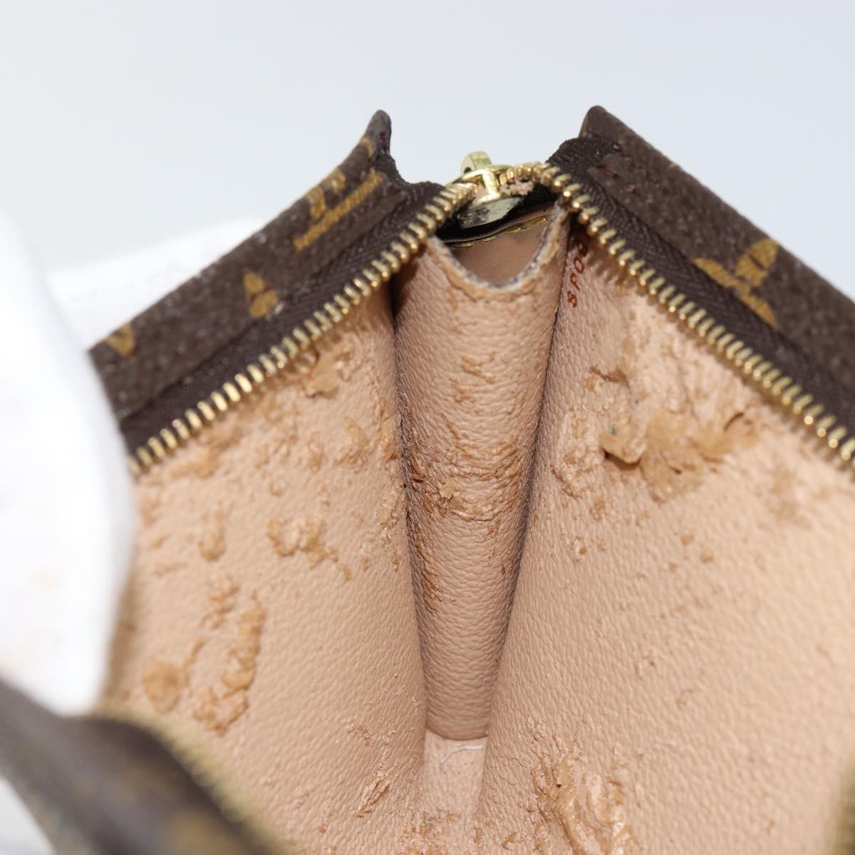 LOUIS VUITTON Monogram Bucket GM Accessory Pouch LV Auth th6439