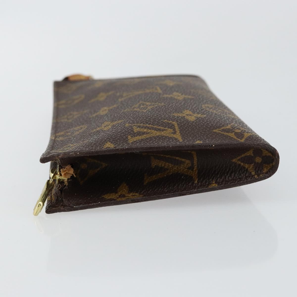 LOUIS VUITTON Monogram Bucket GM Accessory Pouch LV Auth th6439