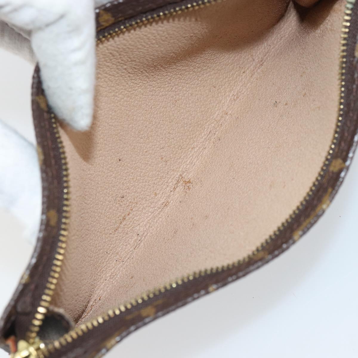 LOUIS VUITTON Monogram Bucket GM Accessory Pouch LV Auth th6440
