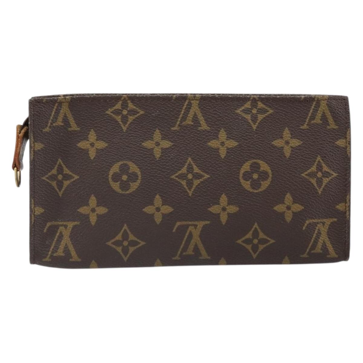 LOUIS VUITTON Monogram Bucket GM Accessory Pouch LV Auth th6440