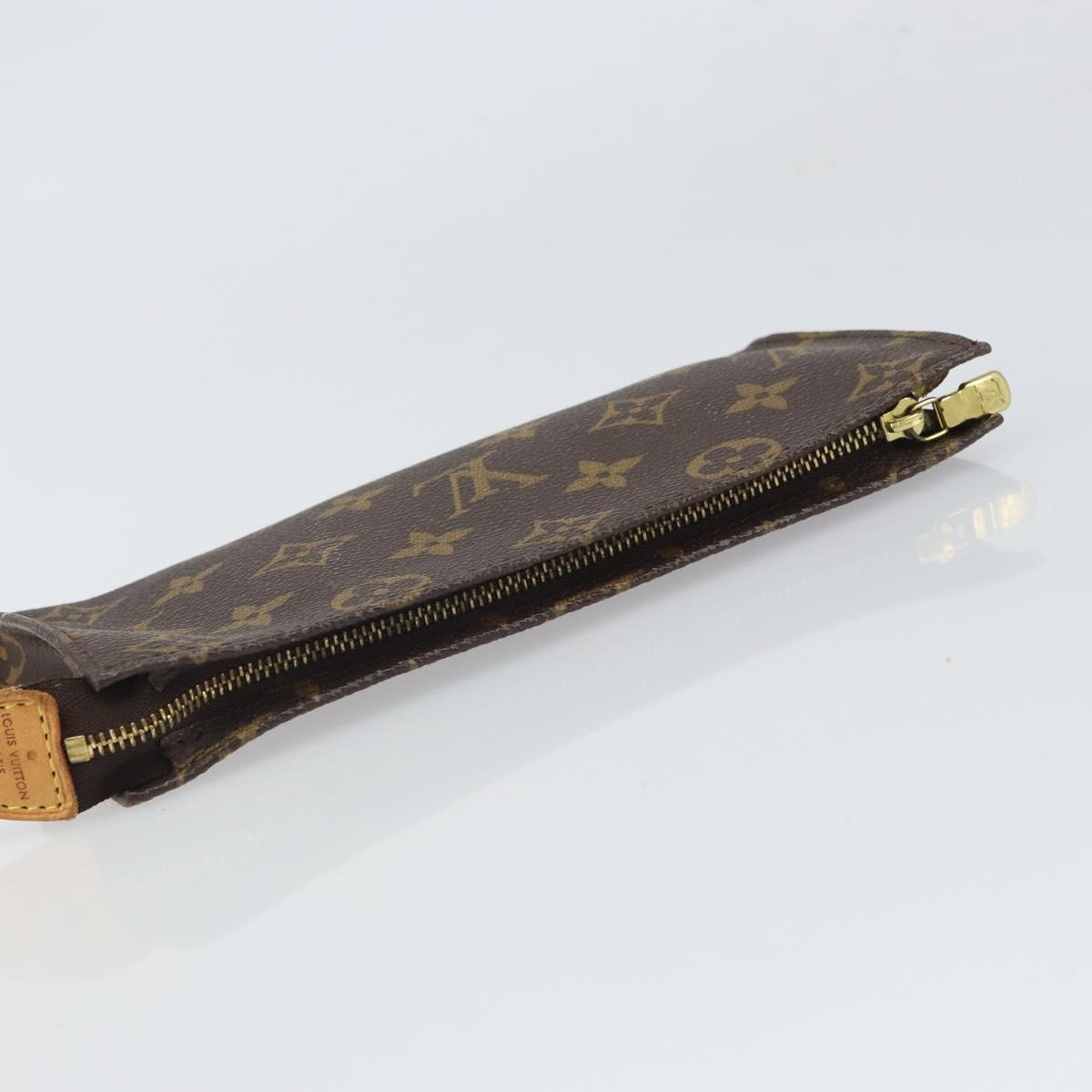 LOUIS VUITTON Monogram Bucket GM Accessory Pouch LV Auth th6440