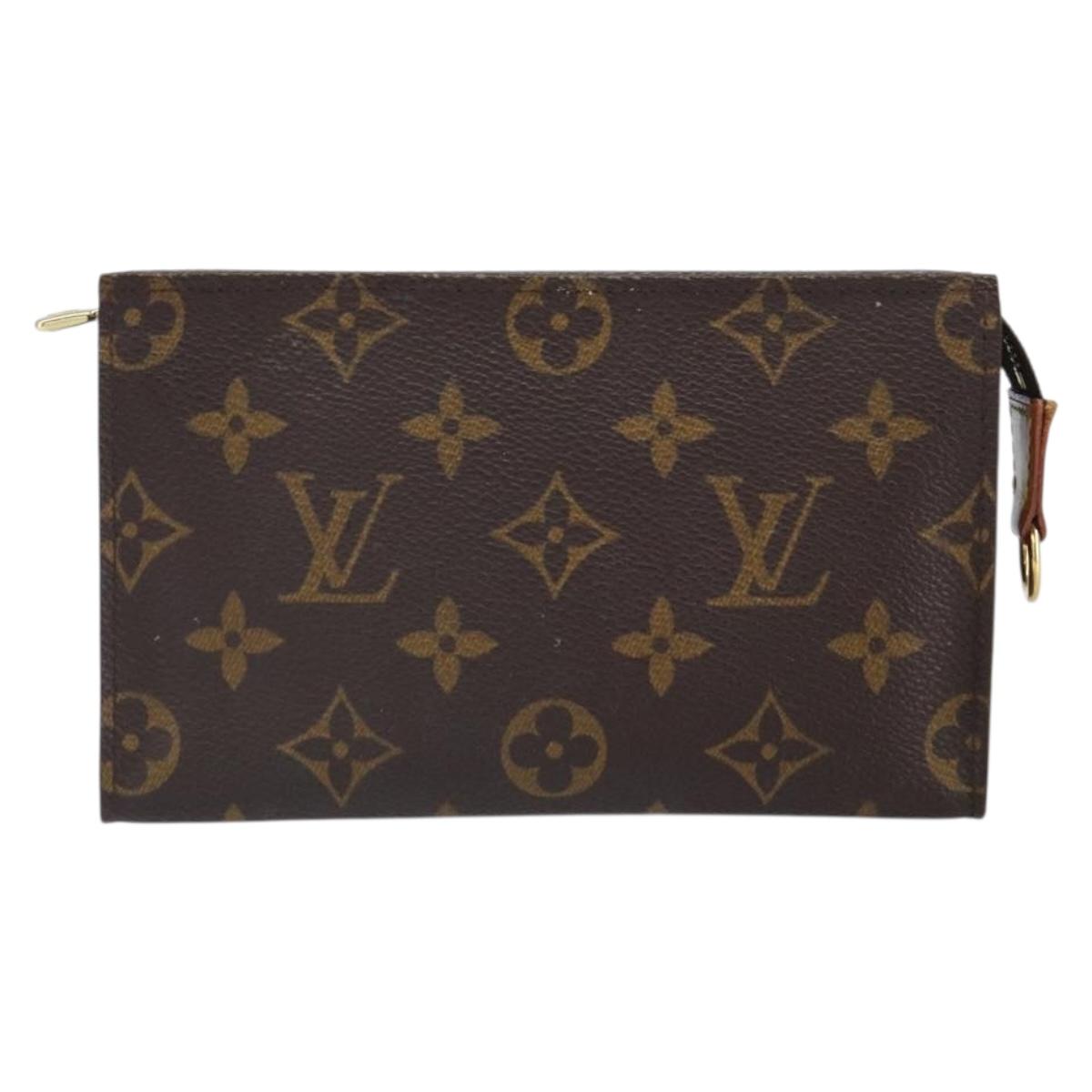 LOUIS VUITTON Monogram Bucket PM Accessory Pouch LV Auth th6441