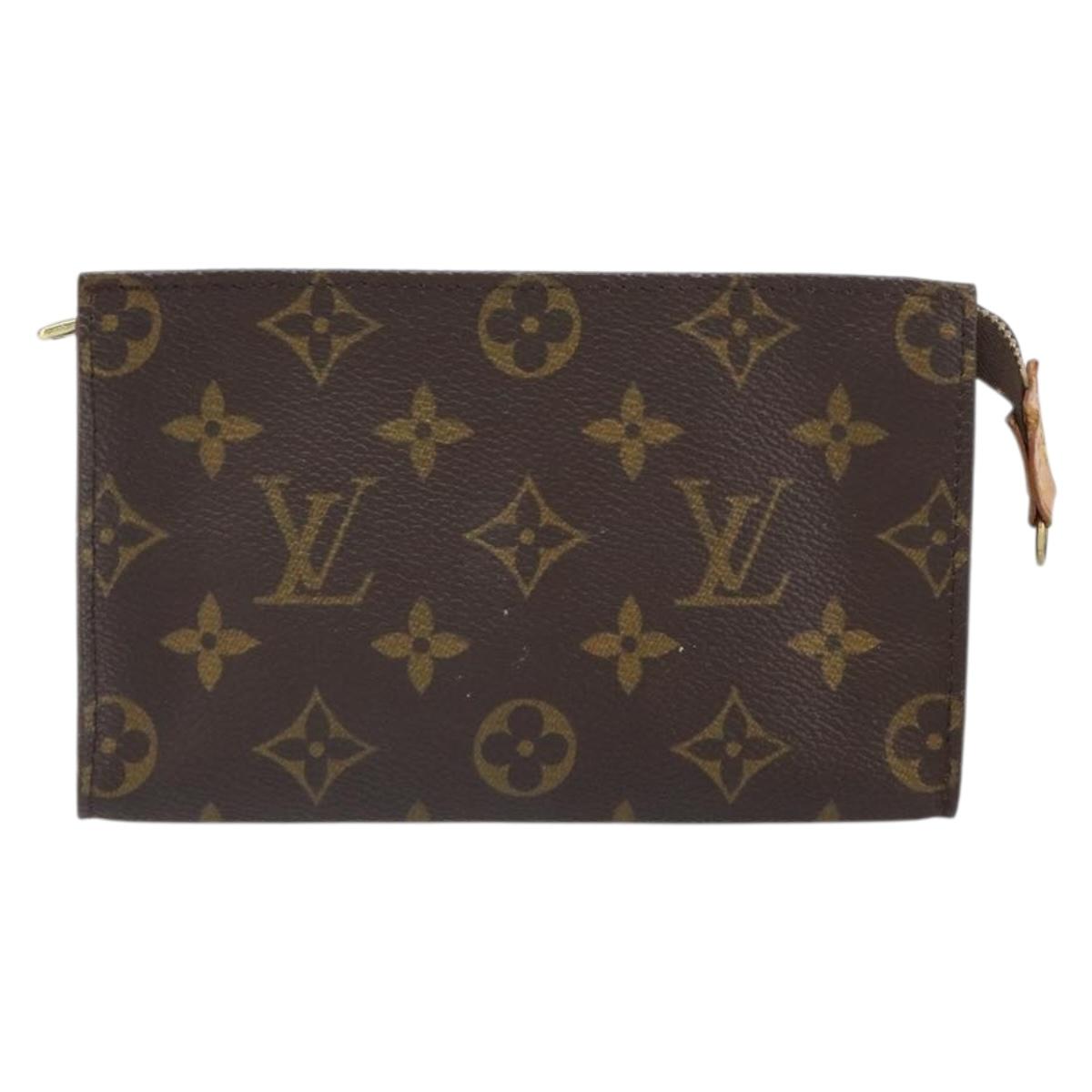 LOUIS VUITTON Monogram Bucket PM Accessory Pouch LV Auth th6442